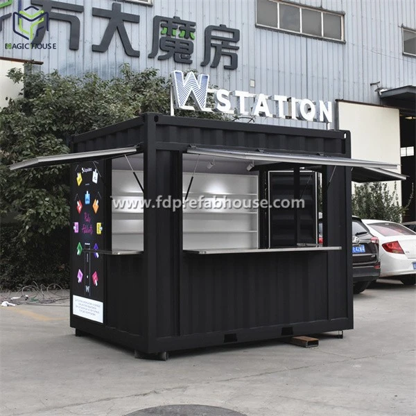 Container Coffee Shop Exported To France factory